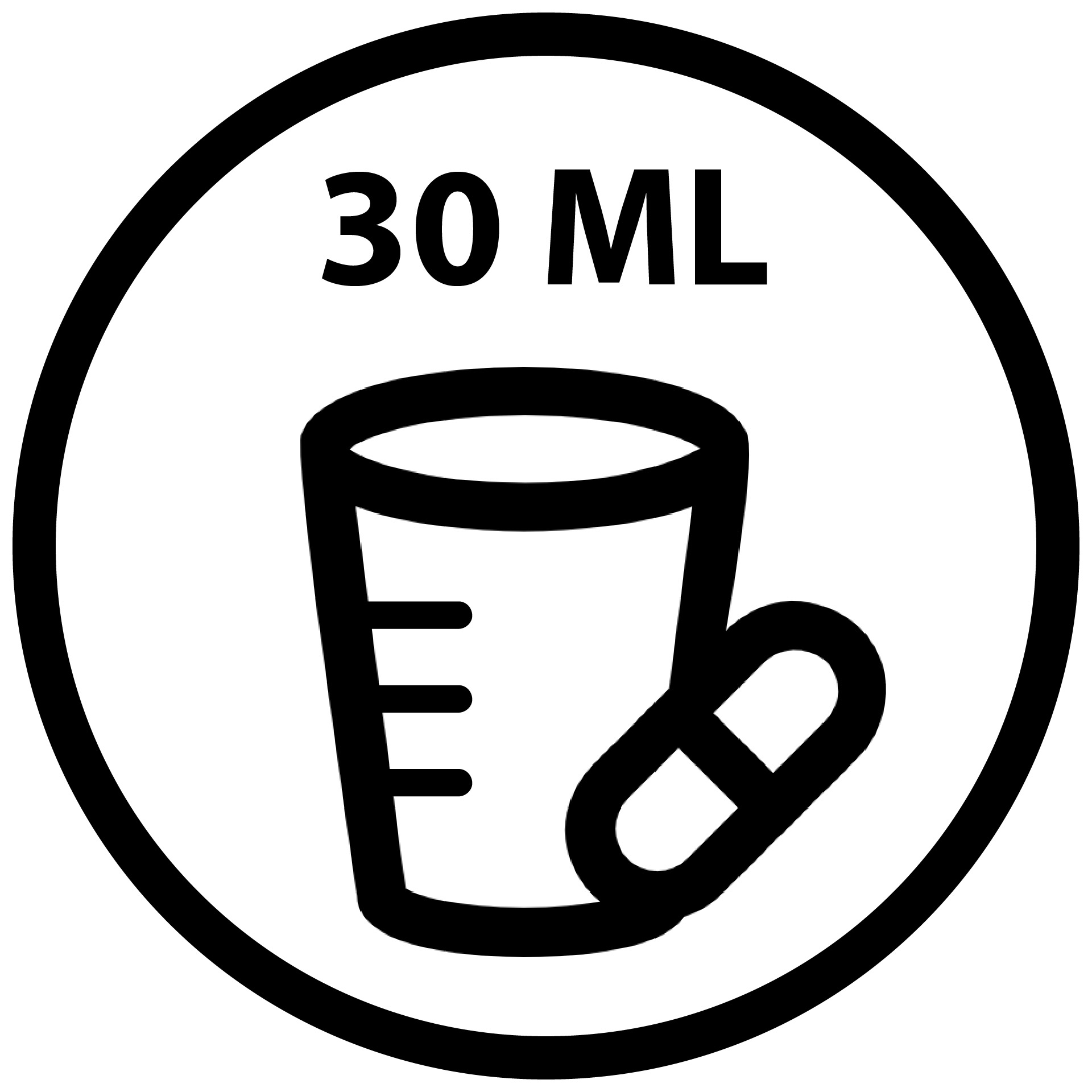 assure medicine cup 30ml